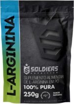Arginina 250g - 100% Puro Importado - Soldiers Nutrition