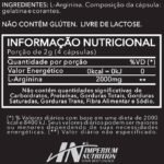 IN-Arginina+ (Arginina Vasodilatador 120 Cápsulas) - Imperium Nutrition - Imagem 3