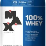 100% Whey - 900G Chocolate - Max Titanium, Max Titanium