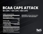 BCAA Attack 120 Cáps | 3VS Nutrition - Imagem 2