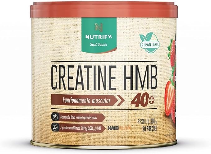 Creatine HMB Nutrify 300g - Morango Creatine HMB Nutrify 300g - Morango - Imagem 1