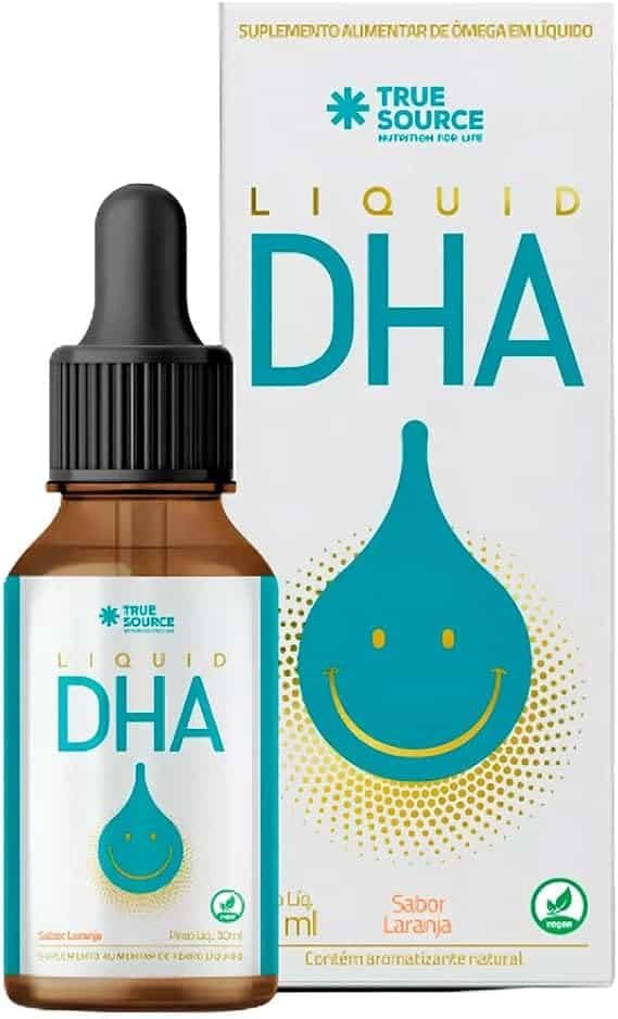 DHA Liquid - True Source - Dha Liquido 30ml - Sabor Laranja DHA Liquid - True Source - Dha Liquido 30ml - Sabor Laranja - Imagem 1