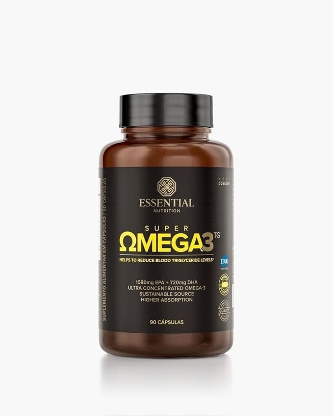 Essential Nutrition- Super Omega-3 TG 90 Cápsulas Essential Nutrition- Super Omega-3 TG 90 Cápsulas - Imagem 1