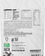 FTW 100% Whey Protein com Proteína Concentrada WPC, para Atletas com Alto Valor Biológico, Suplemento Pós-Treino Sem Glúten - Refil 1kg (Cookies) - Imagem 3