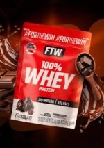 FTW 100% Whey Protein com Proteína Concentrada WPC, Suplemento Alimentar Pós-Treino em Pó com Fonte de Proteína do Soro do Leite, Alto Valor Biológico, Sem Glúten – Refil 900g (Sabor Chocolate) - Imagem 2