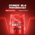 Integralmédica - Whey Protein Concentrado Cookies 100% Pure - 21g de Proteína por Scoop, Suplementação Alimentar Pós-Treino, Fórmula Enriquecida com BCAAs - Pouch 1,8kg - Imagem 3