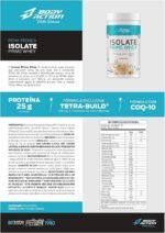 Isolate Prime Whey 900g Sabor Baunilha Bodyaction - Imagem 3