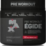 Max Titanium Egide Pre-Workout 300G (Frutas Vermelhas)