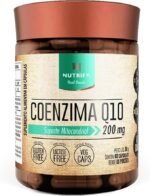 Nutrify Coenzima Q10 200mg por Dose - Porção 1 Cápsula - Multivitamínico - Enriquecido com Vitamina E - 60 Caps