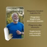 TRIO.MAGNÉSIO - Longa Duração: 2 Meses de Uso, Bisglicinato - Dimalato - Taurato, 260mg Alta Concentração,120 Cápsulas, Fortalvit - Imagem 3