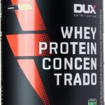Whey Protein Concentrado Baunilha Pote 900g – Contribui para o Ganho Muscular Hipertrofia – Dux Human Health (Embalagem pode variar)